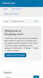 Mobile Screenshot of doubrey.com
